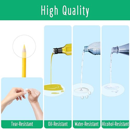 1000 PCS Round Clear Seal Stickers, Transparent Envelope Mail Wafer Seal Self Adhesive Package Circle Label Dots with Perforation Line for Envelopes, Boxes and Gift Packaging (1” in Diameter) - size: 1 inch-1000