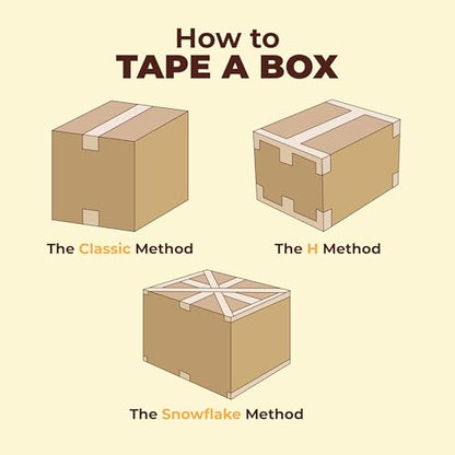 The Boxery 6"x5"x4" Corrugated Cardboard Boxes 100-Pack - size: 6 x 5 x 4"