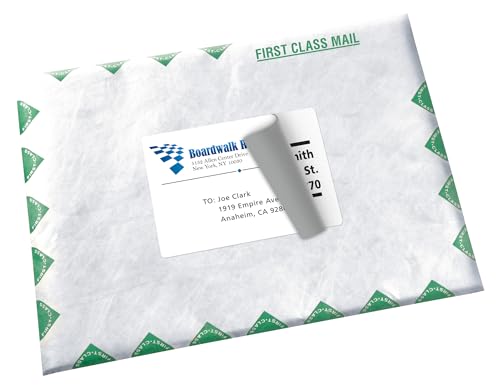 Avery Printable Shipping Labels, 4" x 6", White, 20 Blank Address Labels (05292) - size: 1 Count (Pack of 1)