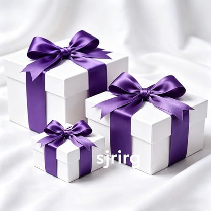 1-1/2 Inch Purple Satin Ribbon 50 Yards Single Face Polyester - color: Purple, size: 1-1/2 inch