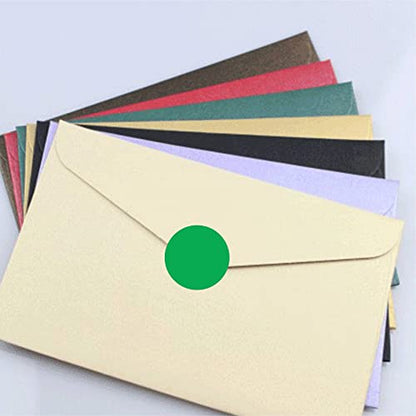 PARLAIM 1 Inch Round Permanent Adhesive Color-Code Dot Stickers,1000 per Roll dots Label Dispenser Box,Green Circle Stickers Label(Green) - color: Green, size: 1 Roll-1000 Pack