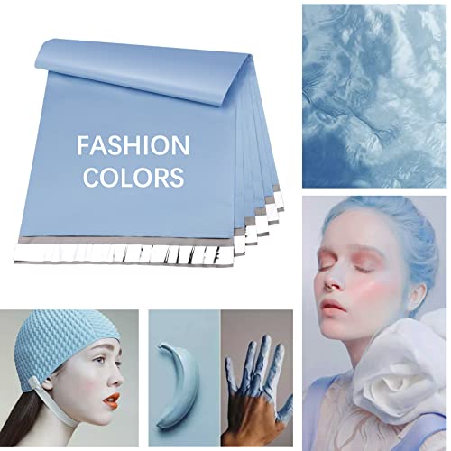 Metronic Large Poly Mailers 19x24 50PC Thick Shipping Bags, Light Blue - color: Light Blue, size: 19x24 50PC