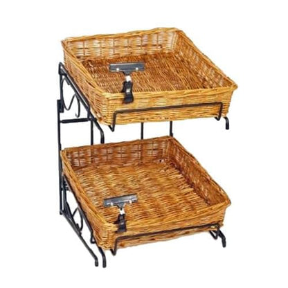 K1414C-U/L-MB 2-Tier Counter Display Rack Multicolor