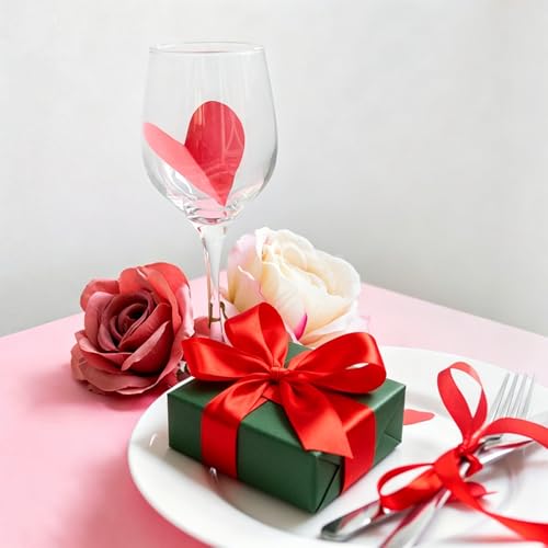 Red Satin Ribbon 1 Inch x 100 Yards - color: Red
