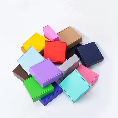 Green Tea Shipping Packaging Box Wrap E-Commerce Packing 20Pcs13×9×2Inch - color: Green Tea
