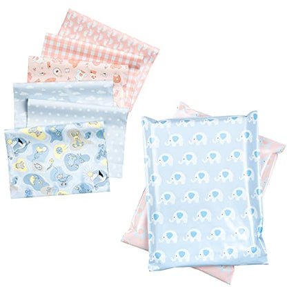 RUSPEPA Baby Poly Mailers Shipping Bags Pretty Thick Self Adhesive Mailing Envelopes, 10x13 inches, 40 Pack