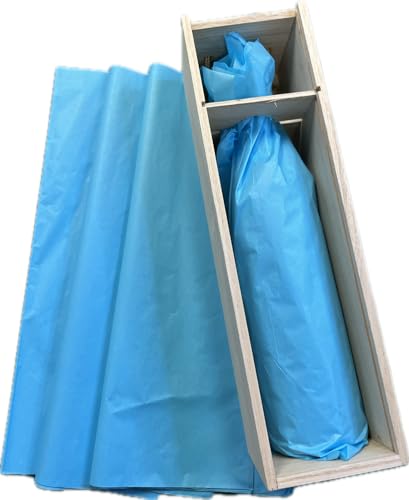 Tissue Paper for Gift Bags - 300 Sheets 14x20in Wrapping Paper, Light Blue - color: Light Blue, size: 300 Count, 14 x 20 in