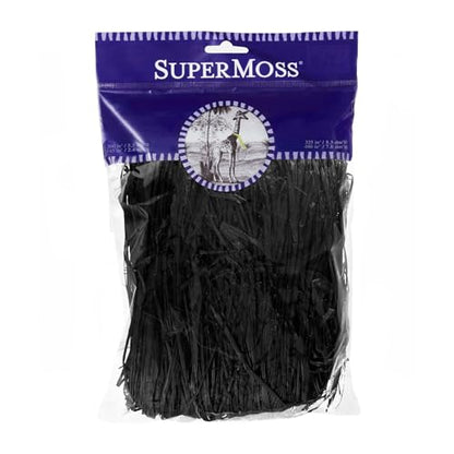 SuperMoss (30111 Raffia, Black, 2oz - color: Black, size: 2 oz (108 cu in)