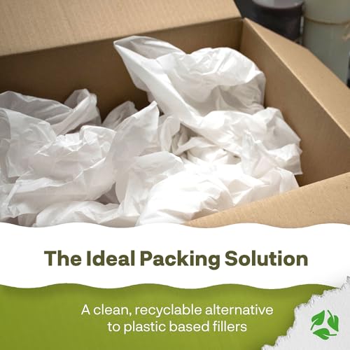 Newsprint Packing Paper - Packing Paper Sheets for Moving and Shipping - 240 Newsprint Paper Sheets - 7.5 lbs, 17 x 27