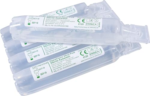 HypaClens Saline Eye Wash Pods, (Pack of 25)