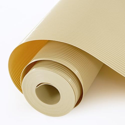 Shelf and Drawer Liner for Kitchen Cabinet Non-Adhesive 24IN x 10FT - color: Beige, size: 24"W x 120"L