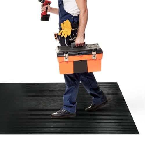 10 FT Electrical Safety Rubber Mat 6000V Insulated Rubber Mat High Voltage Insulating Rubber Floor Mats for Any Area You Need Insulation Large Non-Slip Insulation Matting