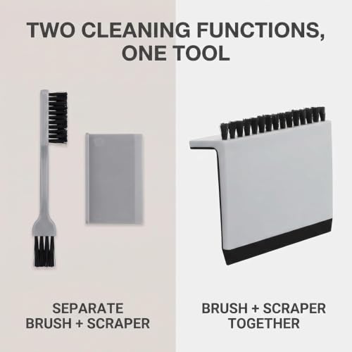2 Pcs Black Kitchen Sink Squeegee Cleaner Countertop Brush Wiper Vegetable Cleaning Brush Wiper Home Kitchen Tool Fruit and Vegetable Cleaning Brushes Accessories