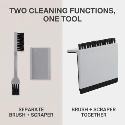 2 Pcs Black Kitchen Sink Squeegee Cleaner Countertop Brush Wiper Vegetable Cleaning Brush Wiper Home Kitchen Tool Fruit and Vegetable Cleaning Brushes Accessories