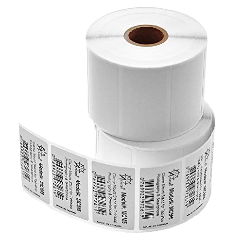 Arkscan 2.25x1.25 Thermal Labels - 2 Rolls, 1,000 Labels per Roll (2,000 Barcode & FNSKU Labels) for Zebra, Rollo & Arkscan Printers - size: 2.25 x 1.25", 2 Rolls