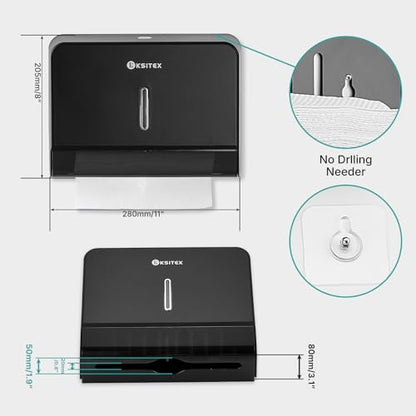 Paper Towel Dispenser Holder Wall Mount - color: Ks-5853-b