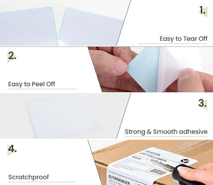 Fanfold 4 x 6 Direct Thermal Labels 2 Stack Total 3000 Labels - size: 2 Stacks | 3000 Labels, style: Fold