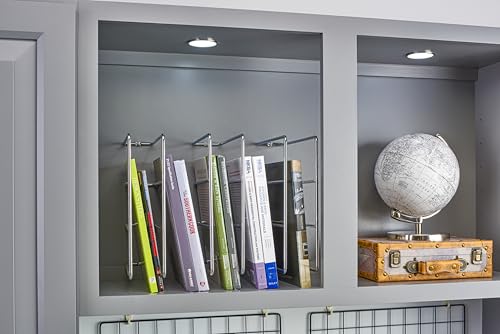 Rev-A-Shelf 596-10CR-52 U-Shaped Kitchen Cabinet Rack Holder Organizer for Bakeware, Cookie Baking Sheets, Cutting Boards, & Lids, Chrome (2 Pack) - size: 2 Pack