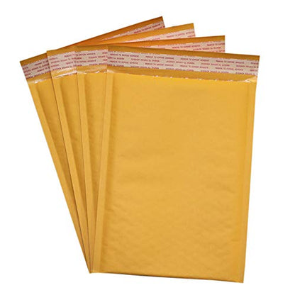 Secure Seal #4 9.5x14.5 Kraft Bubble Mailers Padded Shipping Envelopes (Pack of 400) - color: Kraft, size: #4 9.5x14.5” 400 Pack