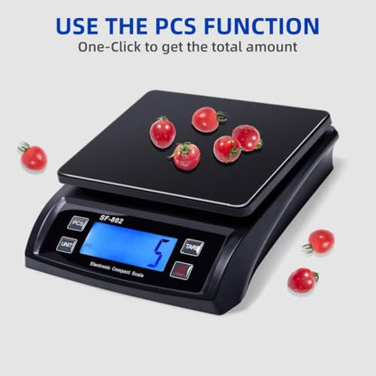 Phomemo Digital Shipping Scale 66lb with 59In Tape, 0.01oz Precision, LCD