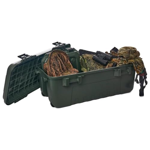 Plano Storage Trunks - color: Olive Drab, style: Large - 1 pack