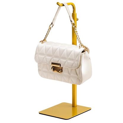Gold Tabletop Display Racks for Purses and Banners, 1-Pack - color: Gold, size: 1 Pack