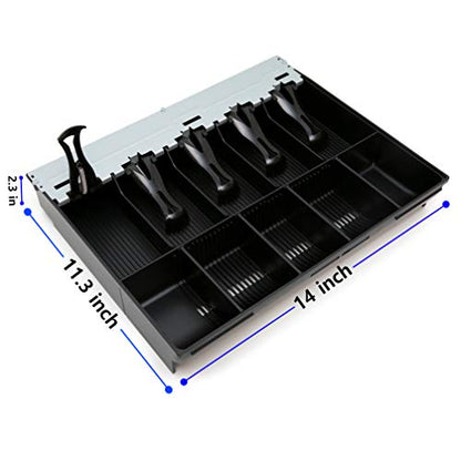 SAM4S Cash Drawer Insert Money Tray 57, 5 Bills and 5 Coins, Compatible with Sam4s ER-5200, ER-5240, ER-5215, ER-380, ER-350, ER-520, ER-530, ER-650, ER-900 Series, SPS-300 Series