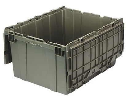 Storage Bins with Lids Heavy Duty Stackable Storage Box - size: 24" x 20" x 12"