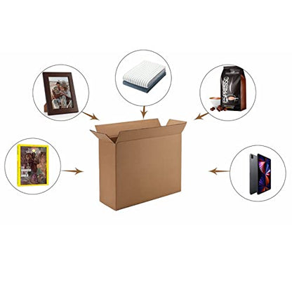 CRUGLA Shipping Boxes 12x9x4, Cardboard Shipping Mailing Box for Packaging, 25 Packs - size: 12x9x4 Inch 25 Pack