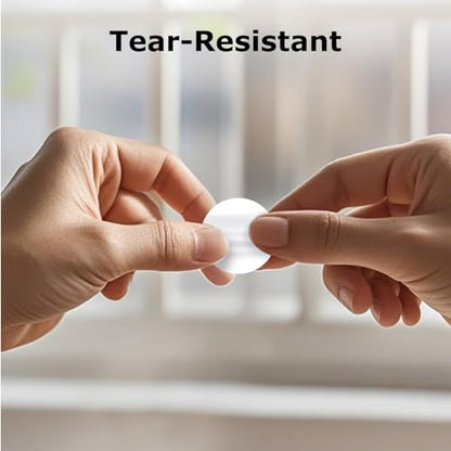 White Round Stickers 1 Inch Removable Vinyl Dot Labels 350 PCS - color: White