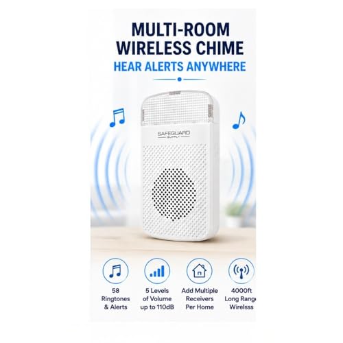 ERA-RXPG Flashing Strobe Doorbell Chime Receiver