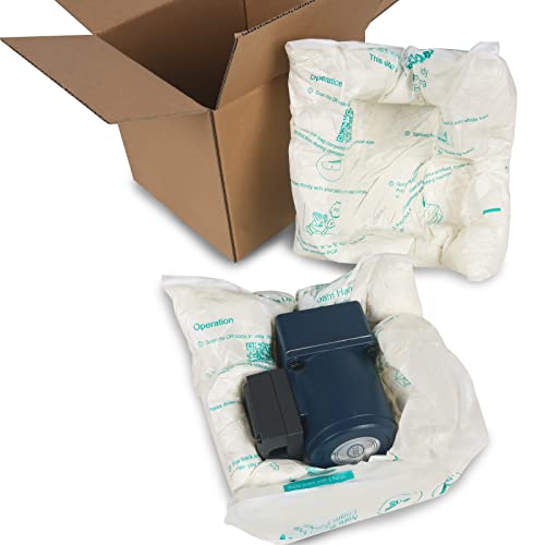 Expanding Foam Packaging Expanding Packing Foam for PC, Fragile & Irregular Valuables Items, Electronics, Ceramics, 14"x16" Expandable Packing Foam for Shipping & Moving #10 (100 PACK) - size: #10-100 pack