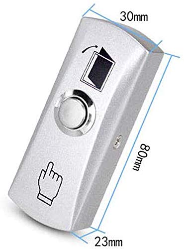 Biometric Fingerprint Security Access Control Systems with 600lbs Magnetic Lock,Exit Motion Sensor,Metal Exit Button with Base,110V-240V Power Supply Unit,Wired Doorbell,RFID Cards & RFID Key Fobs - size: Fingerprint 600LBS Mag Lock