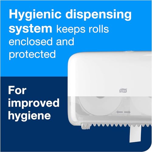 Tork Coreless High-Capacity Toilet Paper Roll T7, 36 x 1100 sheets, 472882 - size: 36 Count (Pack of 1)