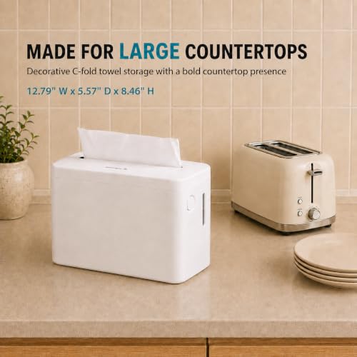 Ultra Large C Fold Paper Towel Dispenser Countertop - M7 D-3409 Lavender - color: D-44 Lavender