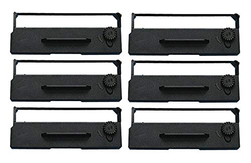 Compatible Replacement for DPSE2020 Black P.O.S. Printer Ribbons (6/PK) - Replacement to ERC-27B / 29001B