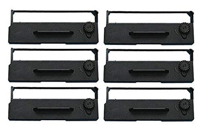 Compatible Replacement for DPSE2020 Black P.O.S. Printer Ribbons (6/PK) - Replacement to ERC-27B / 29001B