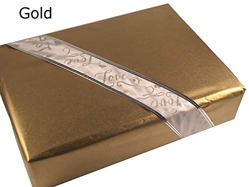 Tissue Paper for Gift Bags - 500 Sheets 14x20in Wrapping Paper, Gold - color: Gold, size: 500 Count, 14 x 20 in