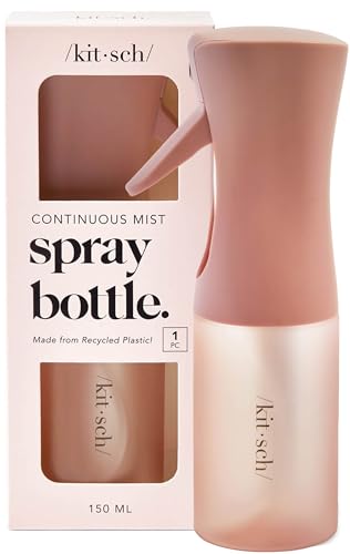Kitsch Continuous Spray Bottle for Hair – Terracotta, 150ml - color: Terracotta