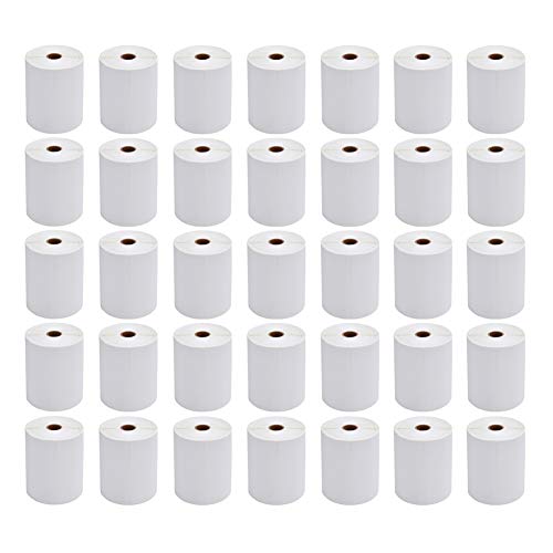 FungLam 4x6 Thermal Labels, 40 Rolls Thermal Printer Labels, 250 Labels/Roll, 1'' Core, Perforated and Strong Adhesive Shipping Labels, Compatible with Zebra and Most Thermal Label Printers - size: 40 Rolls