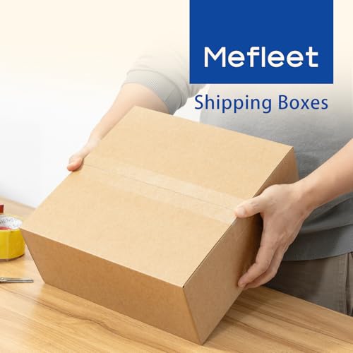 Mefleet 12x12x5" Shipping Boxes 25 Pack Corrugated Cardboard Box Brown - size: 12x12x5 inches (25 Pack)