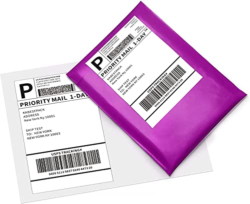 KKBESTPACK Fan Fold 4”x 6”Direct Thermal Shipping Labels (4000 Labels), (FF-LB) - style: 4000 Labels