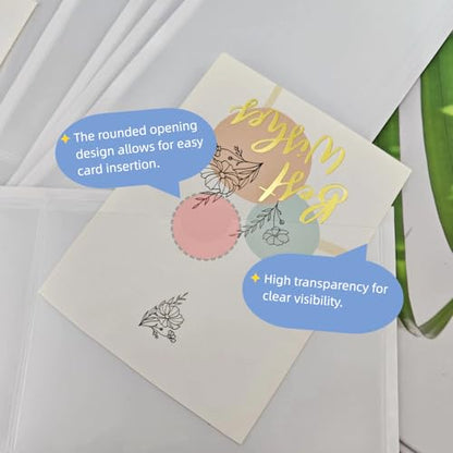 60 Pack Label Pockets, Clear Self-Adhesive Plastic Index Card Holders with Top Open,Square Label Sleeves for Organizing Storage Bins (60, 4 x 6 inches) - size: 4 x 6 inches