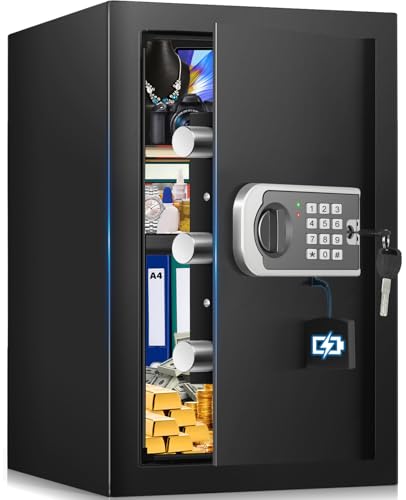 [16.54" Tall] Safe Box, 2.8 Cuft Home Safes With Fireproof Bag - size: 2.8 Cuft
