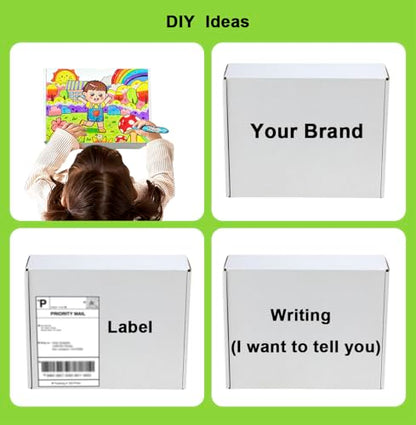 6x6x2 inches Shipping Boxes 25 Pack,TUKYLIL White Corrugated Cardboard Box,Mailer carton for Packaging Small Business,Gifts,Craft,Jewelry,daily supplies - size: 6x6x2 inches, style: 25 Pack~White