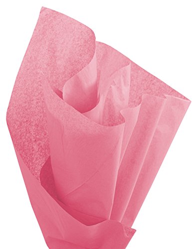 Brand New Tissue Paper Pack, 48 Sheets, 20" x 30", Pink - color: Pink