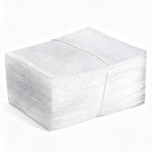 12x12Inch Bubble Out Bags 50pcs, Double Walled Cushioning Pouche Bag - size: 12x12Inch(50Pack)