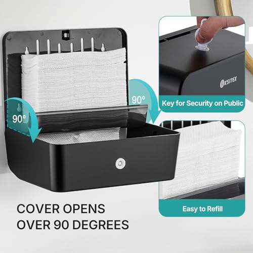 Paper Towel Dispenser Holder Wall Mount - color: Ks-5853-b