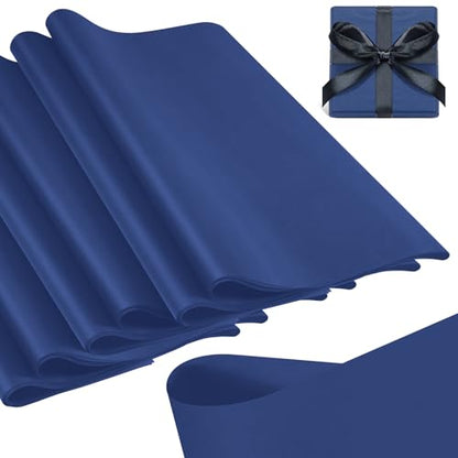 500 Sheets Navy Blue Tissue Paper Bulk 15 x 20 Inch for Rosh Hashanah Gifts - color: Navy Blue, size: 15 x 20 Inch