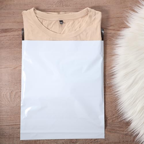 Outus 120 Pcs Poly Mailer Envelope 4 Sizes Shipping Bags,White - color: White, size: 13 x 17 In, 15 x 20 In, 16 x 22 In, 18 x 24 In